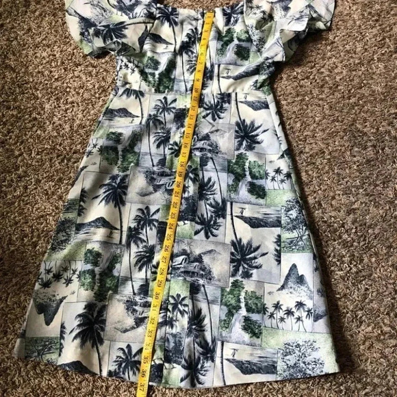 Pomare Honolulu Vintage Hawaii A Line Dress - Picture 9 of 10